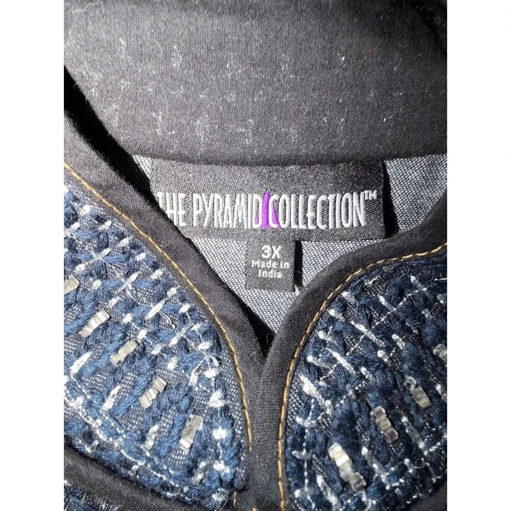 The Pyramid Collection dark wash